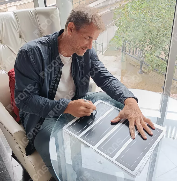 Icons Jens Lehmann Signed Plaque And Photo Frame: 2003-04 Premier League Invincible