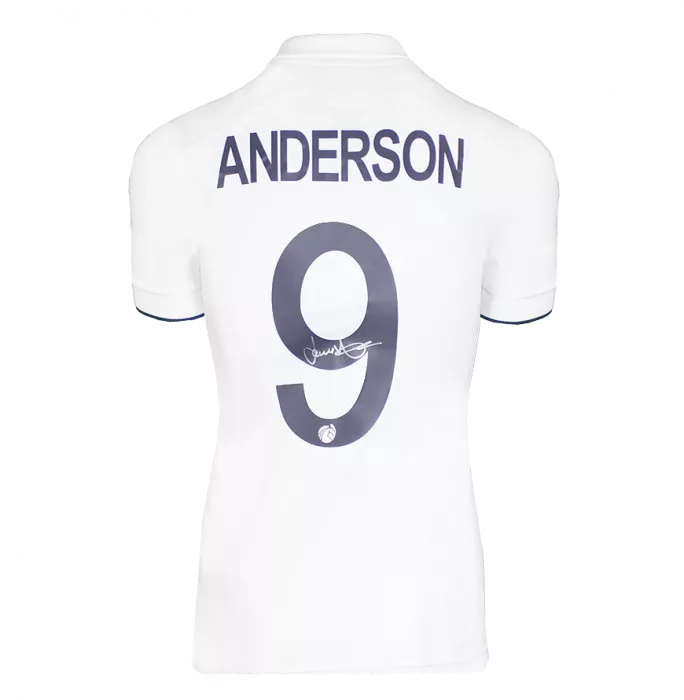 Icons Jimmy Anderson Signed England Cricket Shirt In Deluxe Packaging
