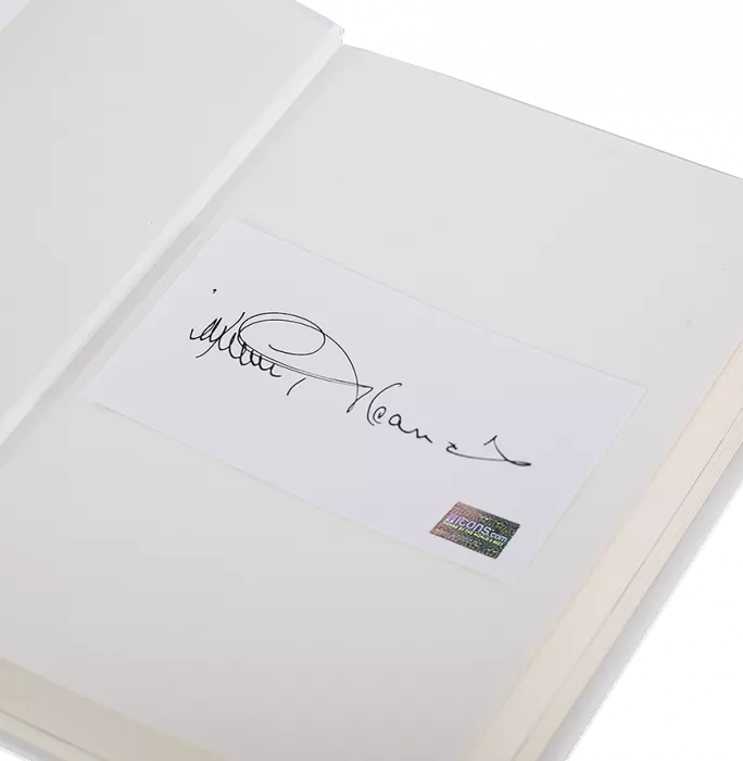 Icons Jimmy Greaves Signed Book: Natural The Jimmy Greaves Story