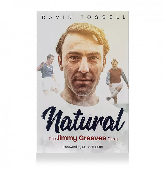 Icons Jimmy Greaves Signed Book: Natural The Jimmy Greaves Story