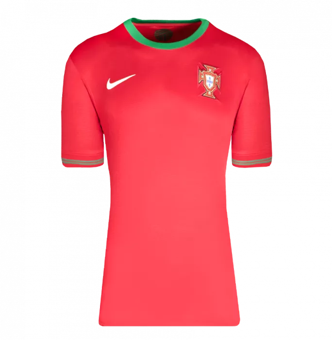 Icons Joao Felix Back Signed Portugal 2012-13 Home Shirt With Fan Style Numbers In Hero Frame: Option 1