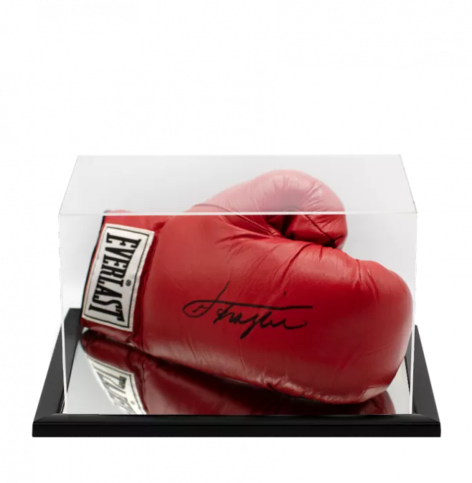 Icons Joe Frazier Signed Everlast Boxing Glove In Acrylic Case