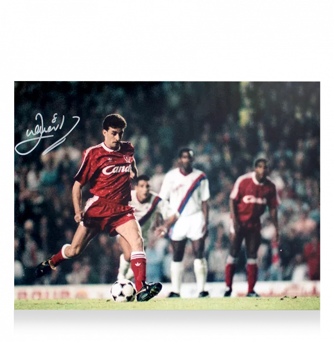 Icons John Aldridge Signed Liverpool FC Photo In Premium Photo Frame: Reds Legend