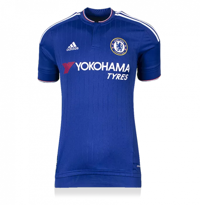 Icons John Terry Back Signed Chelsea 2015-16 Home Shirt In Classic Frame