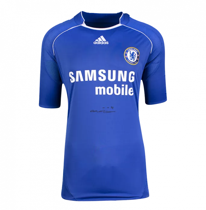 Icons John Terry Front Signed Chelsea 2006-07 Home Shirt