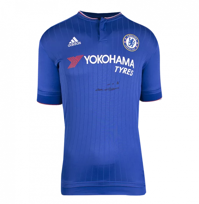Icons John Terry Front Signed Chelsea 2015-16 Home Shirt In Hero Frame: Option 1