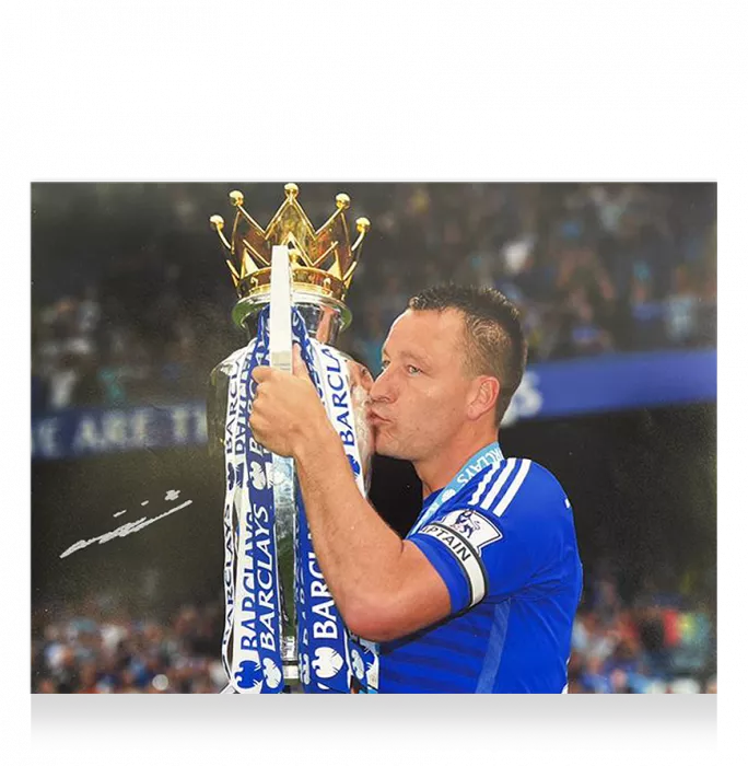 icons John Terry Signed Chelsea Photo: Premier League Winner