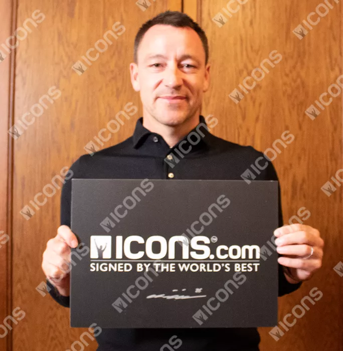 Icons John Terry Signed UEFA Champions League Football