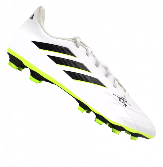 Icons Jordi Alba Signed Adidas Copa Football Boot In Acrylic Case