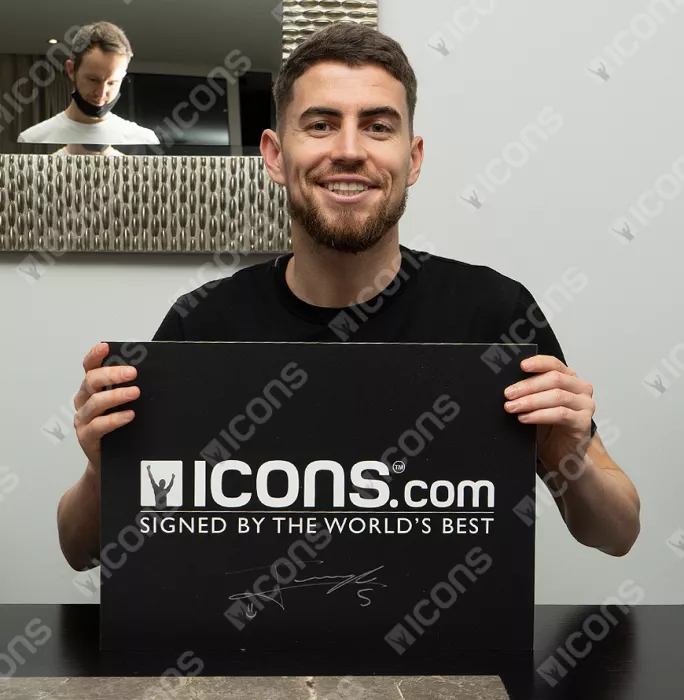 Icons Jorginho Signed UEFA Champions League Football
