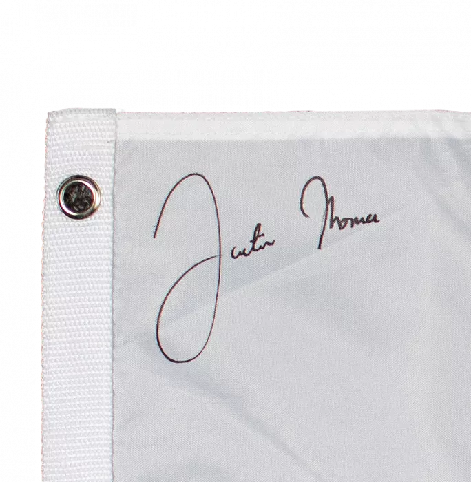 Icons Justin Thomas Signed 2017 PGA Championship Pin Flag