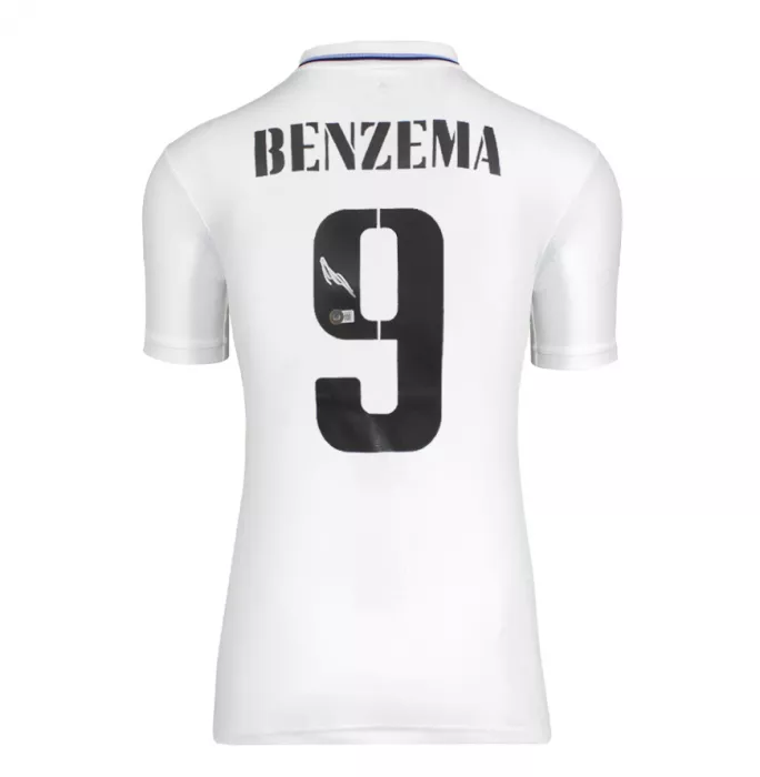 Icons Karim Benzema & Gareth Bale Signed Real Madrid Shirts In Classic Dual Frame