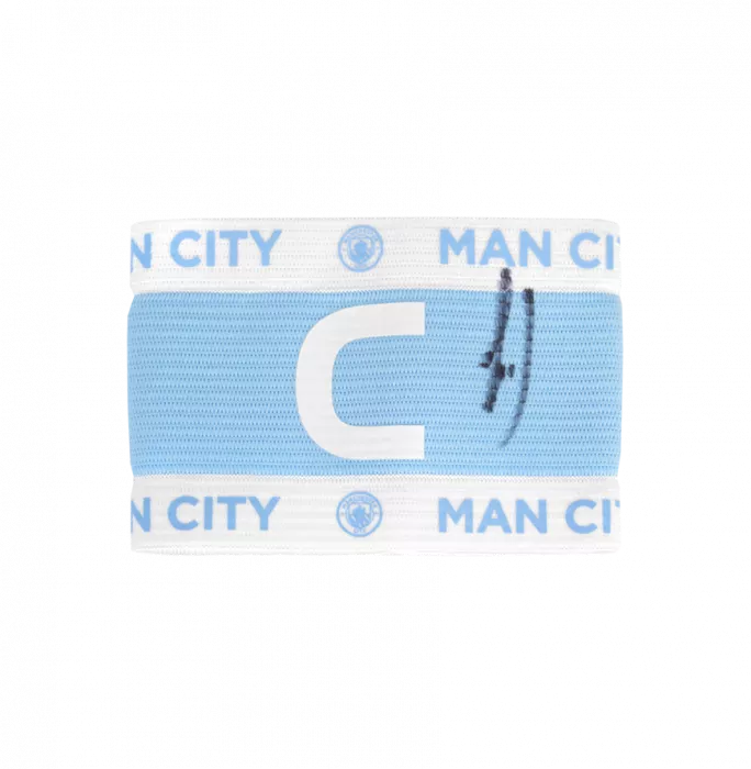 icons Kevin De Bruyne Signed Manchester City Branded Captain's Armband