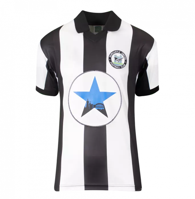 Icons Kevin Keegan Back Signed Newcastle United 1982 Retro Home Shirt In Deluxe Packaging