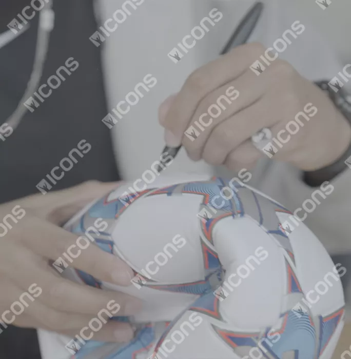 Icons Kylian Mbappe Signed UEFA Champions League Football In Acrylic Case