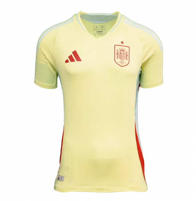 Icons Lamine Yamal Back Signed Spain Authentic 2024-25 Away Shirt In Hero Frame: Option 1