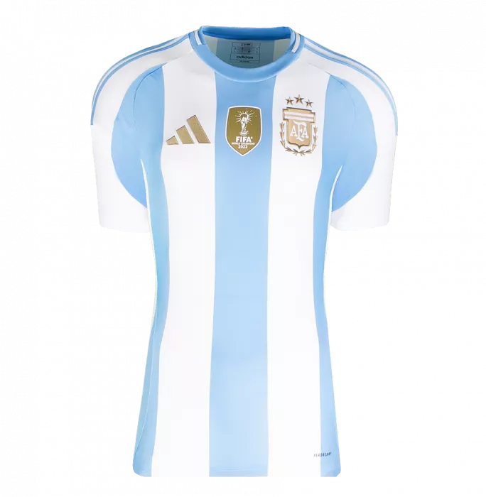 Icons Lautaro Martinez Official FIFA World Cup™ Back Signed And Framed Argentina 2024 Home Shirt