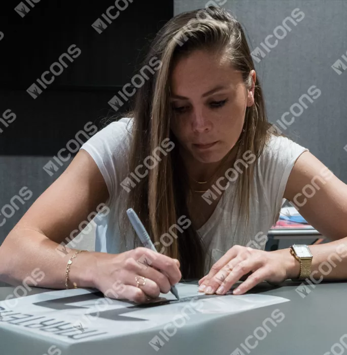 Icons Lieke Martens Back Signed Netherlands Home Shirt With Fan Style Numbers