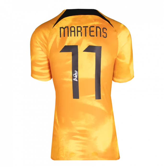 Icons Lieke Martens Signed Netherlands 2022-23 Home Shirt In Hero Frame: Option 1