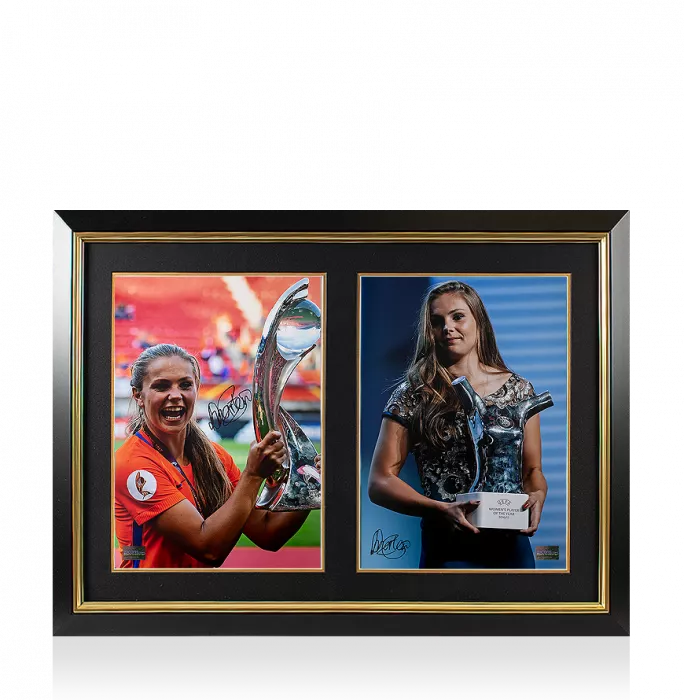 icons Lieke Martens Signed Netherlands Photos In Dual Photo Frame
