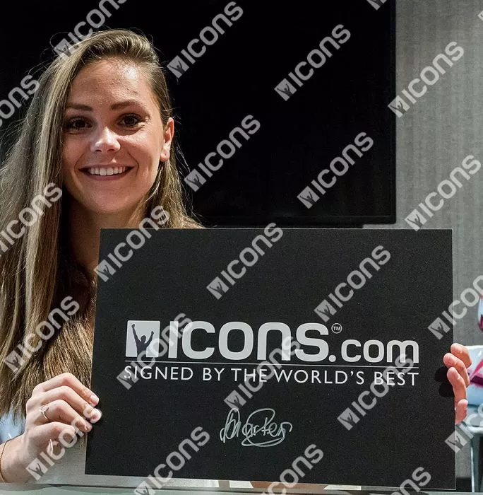 Icons Lieke Martens Signed Netherlands Shirt Print In Black Wooden Frame: Limited Edition 'Martens 11'
