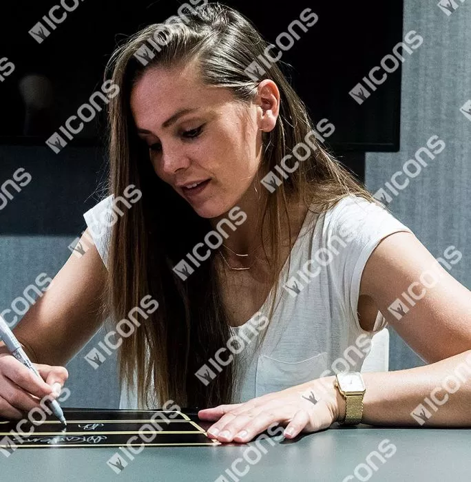 Icons Lieke Martens Signed Plaque And Netherlands Photo Frame: Iconic 2019 FIFA Women's World Cup Goal