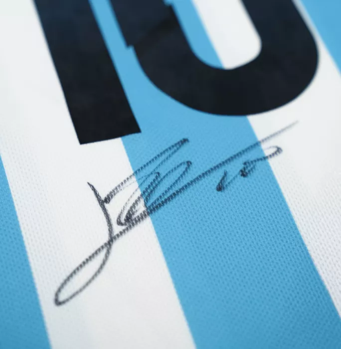 Icons Lionel Messi Back Signed Argentina 2015 Home Shirt In Classic Frame