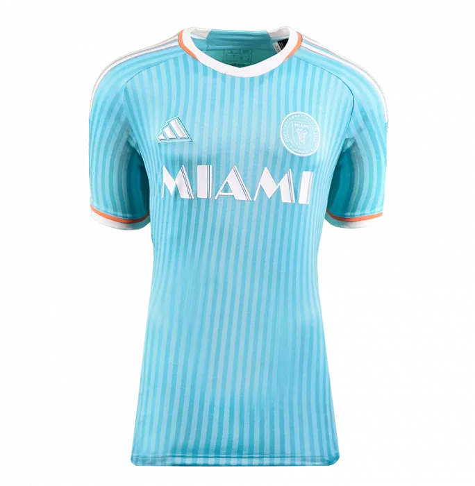 Icons Lionel Messi Back Signed Inter Miami 2024-25 Authentic Third Shirt In Hero Frame