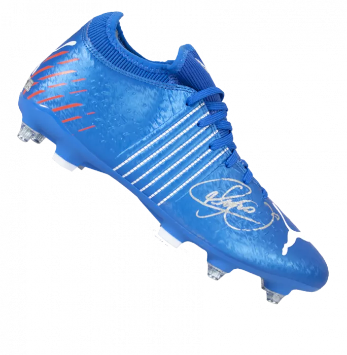 Icons Lionel Messi & Neymar Jr Signed Boots In Bubble Frame - Limited Edition