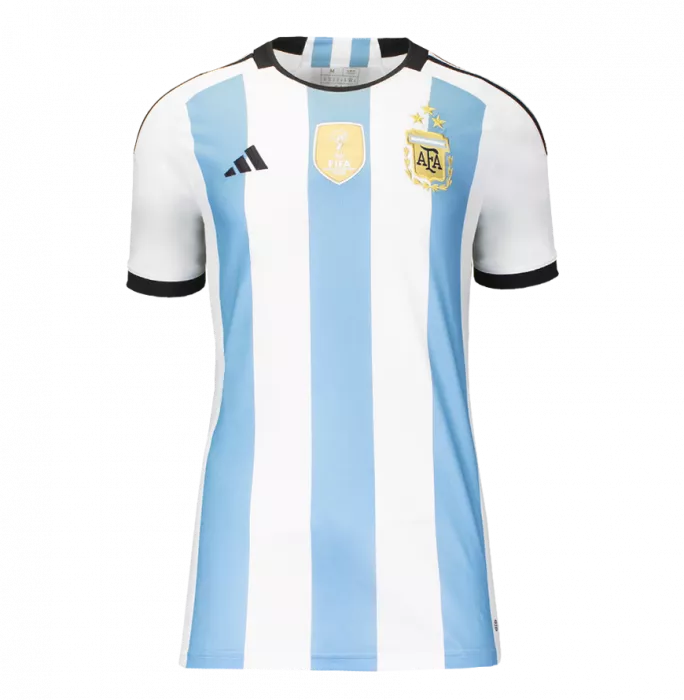 Icons Lionel Messi Official 2022 FIFA World Cup™ Back Signed And Hero Framed Argentina 2022 Home Shirt