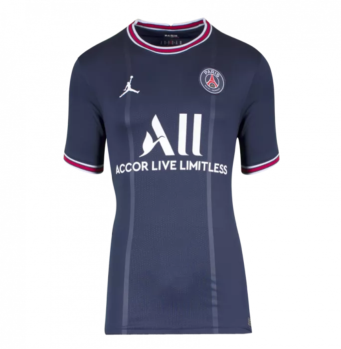 Icons Lionel Messi Official Paris Saint-Germain Back Signed And Framed 2021-22 Home Shirt With Fan Style Numbers