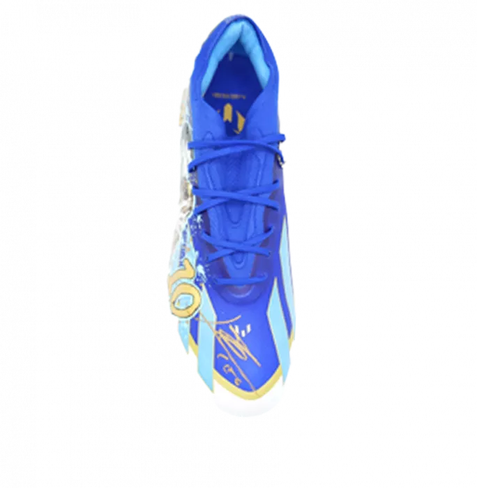 Icons Lionel Messi Official Signed Adidas Football Boot: MurWalls Limited Edition