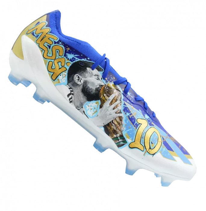 icons Lionel Messi Official Signed Adidas Football Boot: MurWalls Limited Edition