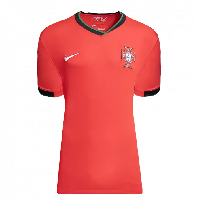 Icons Luis Figo Back Signed Portugal Modern Home Shirt In Hero Frame: Option 1