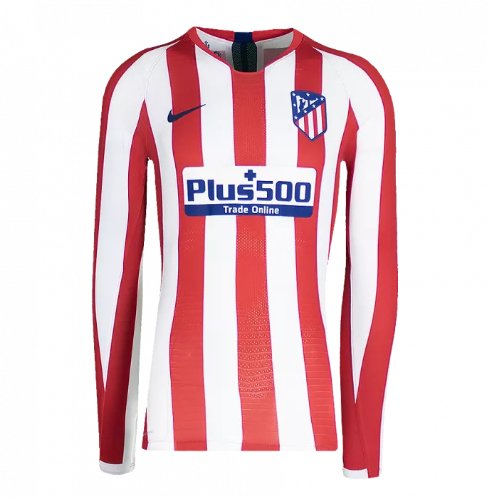 Icons Luis Suarez Back Signed Atletico Madrid 2019-20 Home Shirt With Fan Style Number In Classic Frame