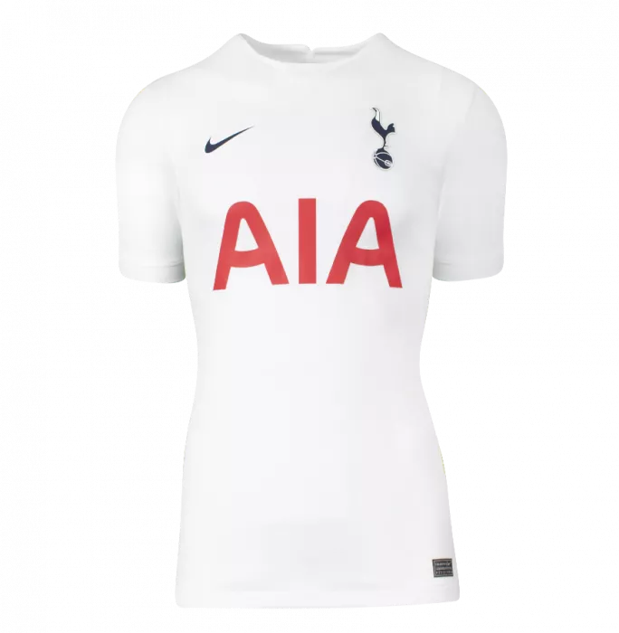 Icons Luka Modric Back Signed Tottenham Hotspur 2021-22 Home Shirt With Fan Style Numbers