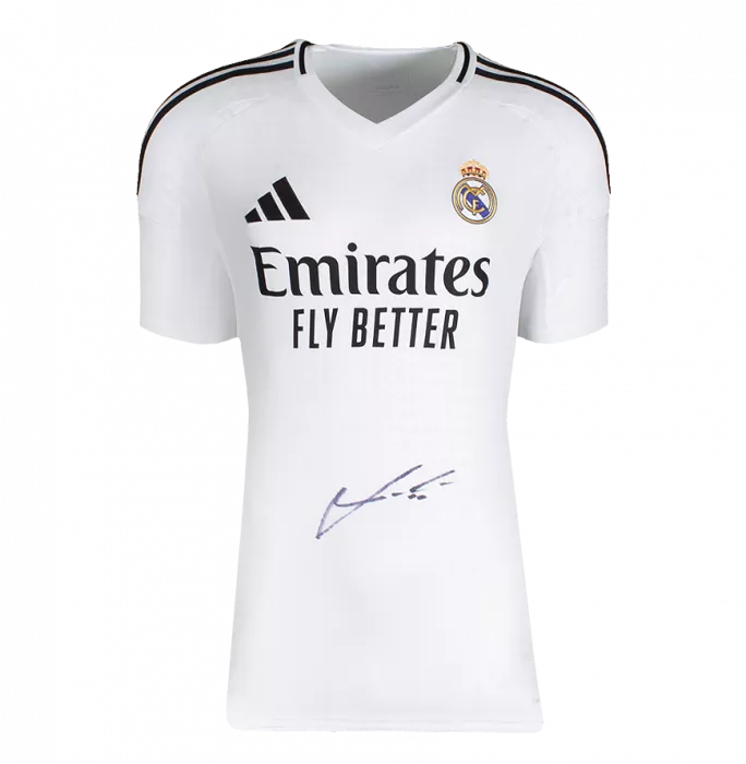 Icons Luka Modric Front Signed Real Madrid 2024-25 Home Shirt In Classic Frame