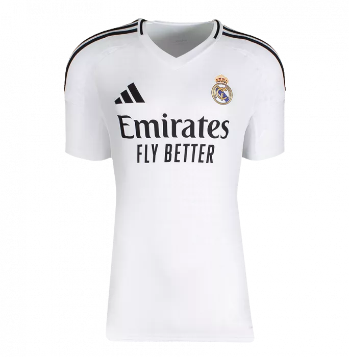 Icons Luka Modric Official UEFA Champions League Back Signed And Hero Framed Real Madrid 2024-25 Home Shirt