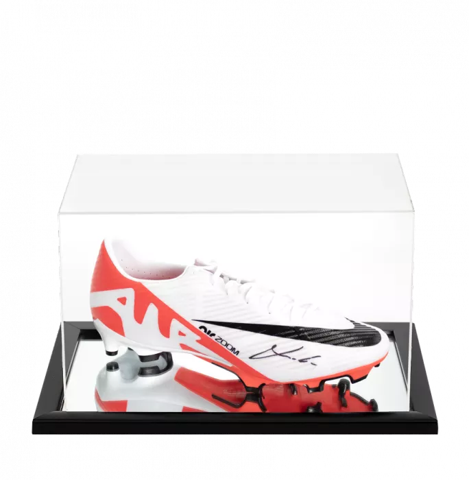 icons Luka Modric Signed Nike Mercurial Vapor Boot In Acrylic Case
