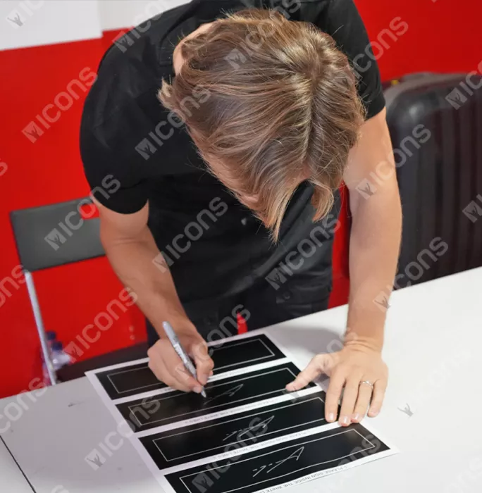 Icons Luka Modric Signed Plaque And Photo Frame: 2024 UEFA Champions League Winner