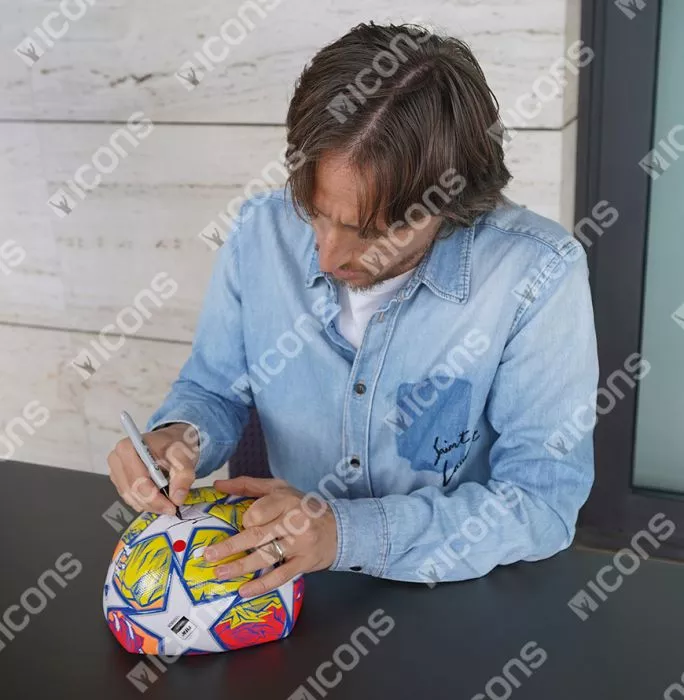 Icons Luka Modric Signed UEFA Champions League 2024 Football
