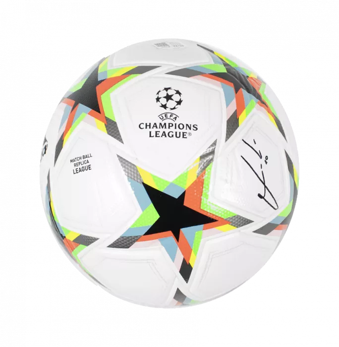 icons Luka Modric Signed UEFA Champions League Football
