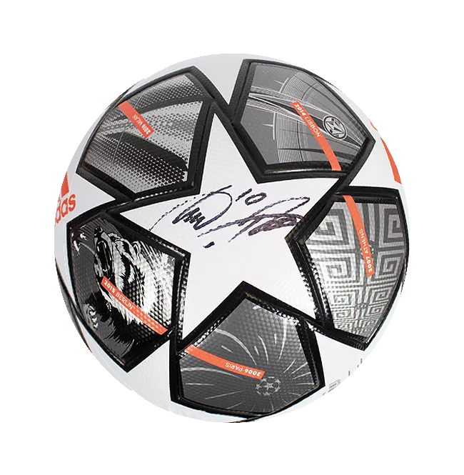Icons Lukas Podolski Signed UEFA Champions League Football