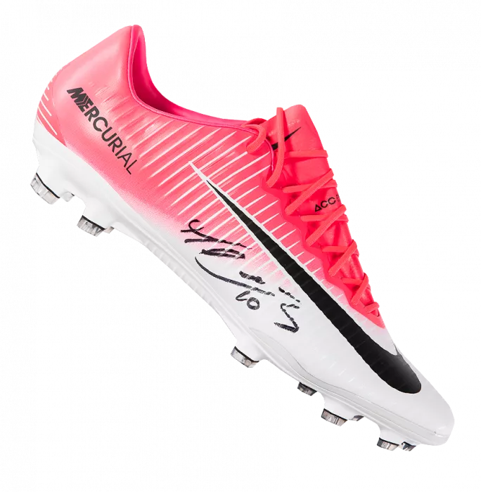 icons Manuel Lanzini Signed Nike Mercurial Vapor XI Boot