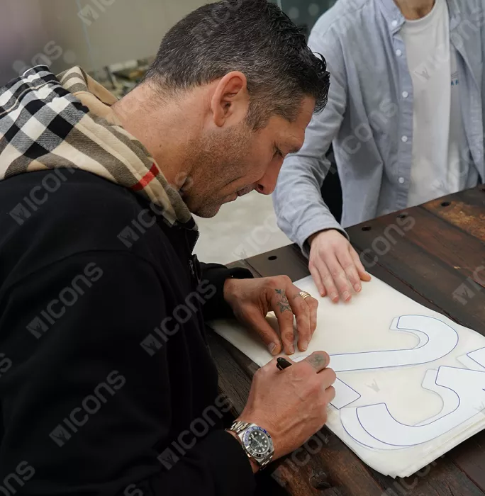 Icons Marco Materazzi Back Signed Modern Internazionale Home Shirt In Deluxe Packaging