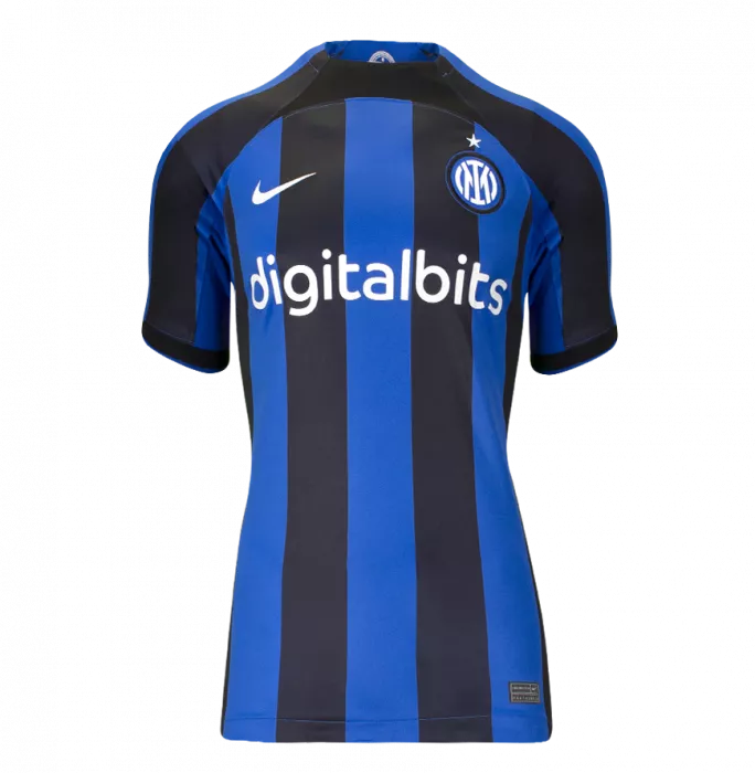 Icons Marco Materazzi Official UEFA Champions League Back Signed And Hero Framed Modern Internazionale Home Shirt