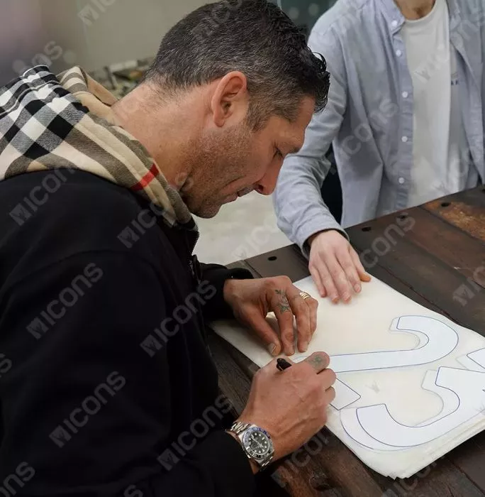 Icons Marco Materazzi Official UEFA Champions League Back Signed And Hero Framed Modern Internazionale Home Shirt