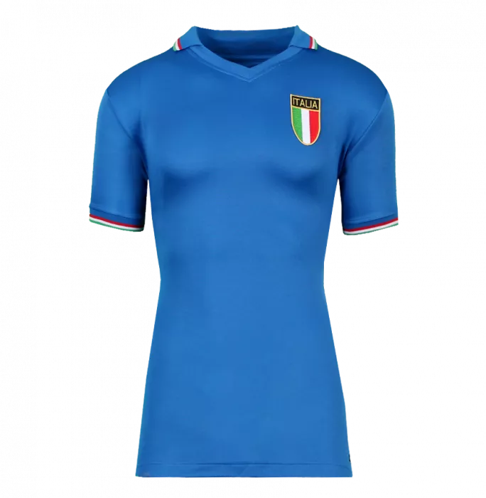 Icons Marco Tardelli Back Signed Italy Retro Home Shirt In Hero Frame: Option 1