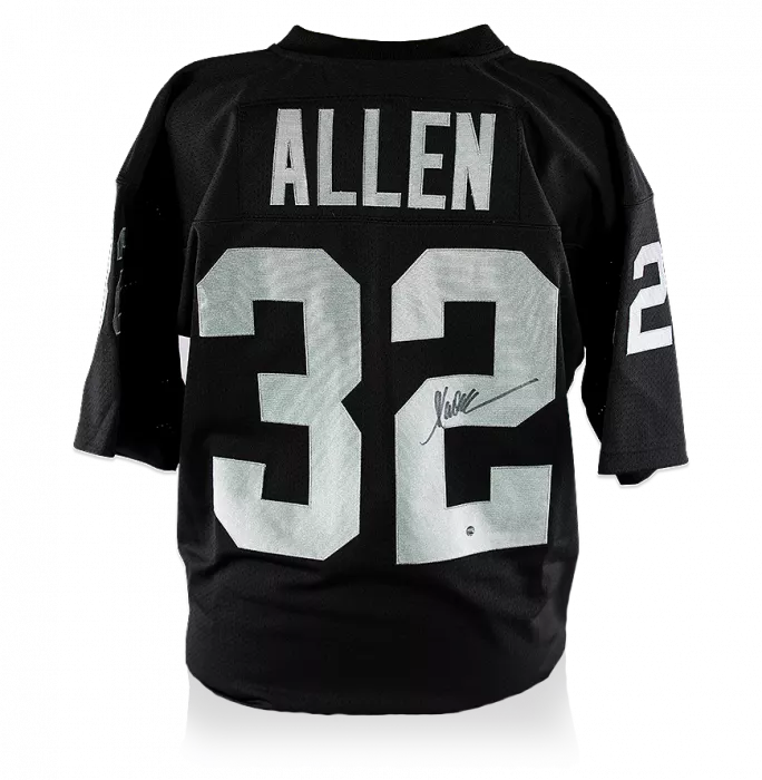 Icons Marcus Allen Back Signed Oakland Raiders Jersey In Deluxe Packaging