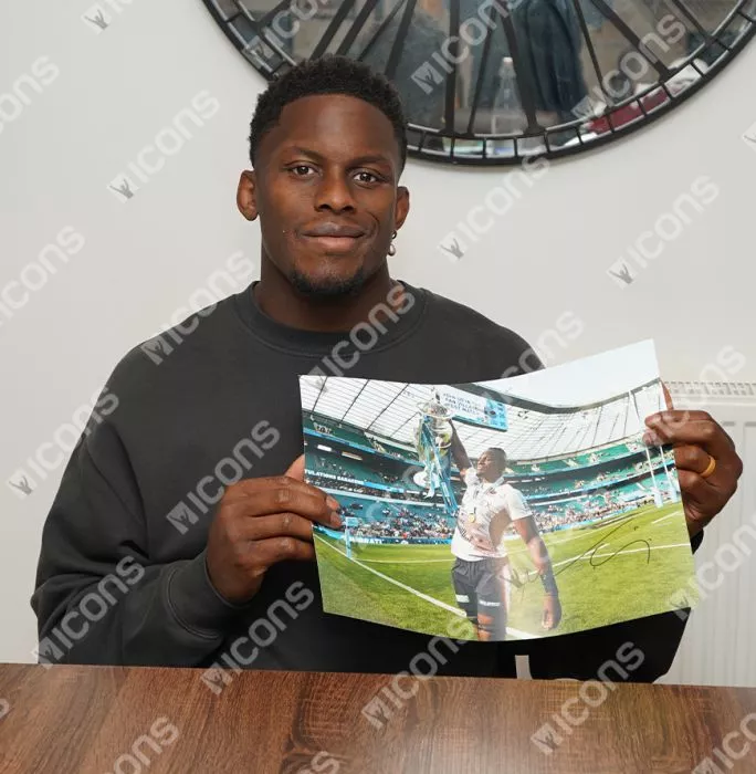 Icons Maro Itoje Signed Saracens Photo In Premium Photo Frame: 2023 Premiership Final Winner